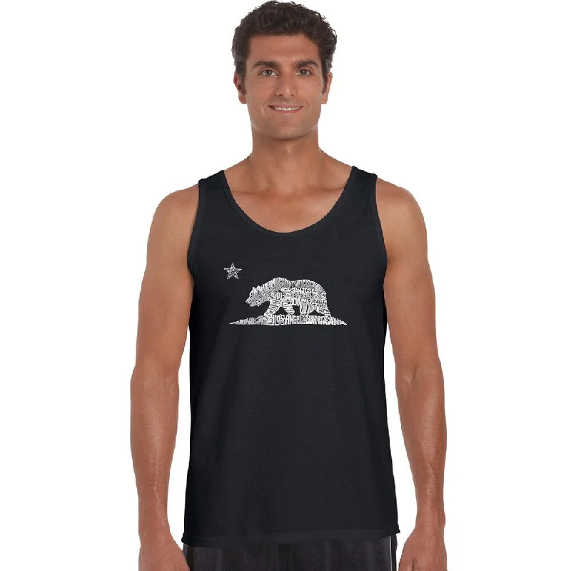 Men's California Bear Tank Top