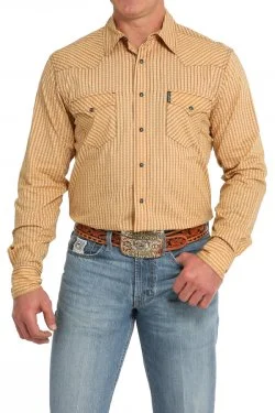 Men's Cinch Modern Fit Stripe Snap Front Western Shirt