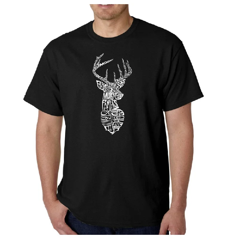 Men's 'Types of Deer' T-shirt