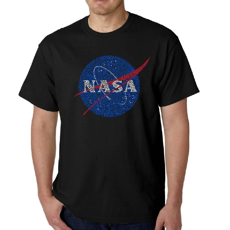 Men's Word Art T-shirt - NASA's Most Notable Missions