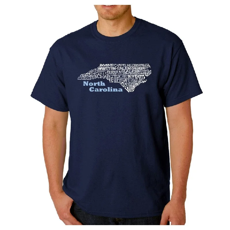 Men's Word Art T-shirt - North Carolina