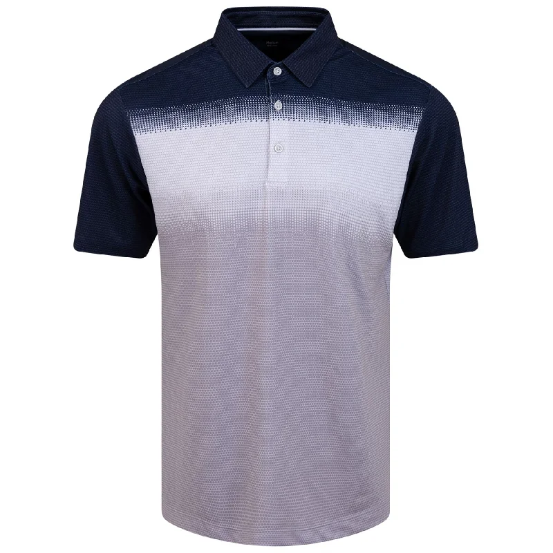 Mirca Ventil8+ Polo Cool Grey/White/Navy - AW24