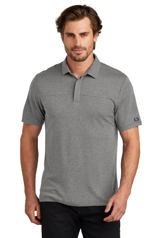 Ogio Mens Command Short Sleeve Polo Shirt - Gear Grey