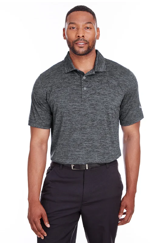 Puma Mens Icon Performance Moisture Wicking Short Sleeve Polo Shirt - Black