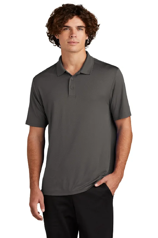 Sport-Tek Mens Sideline Moisture Wicking Short Sleeve Polo Shirt - Graphite Grey