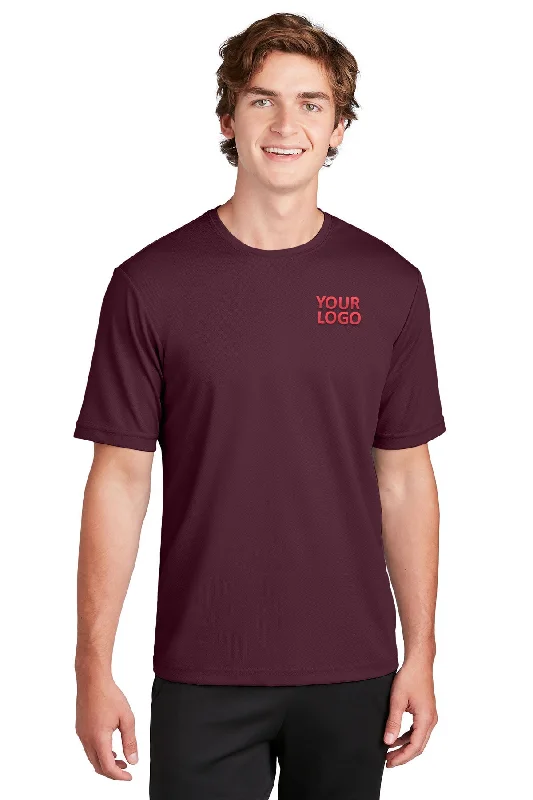 Sport-Tek PosiCharge Branded RacerMesh Tee's, Maroon