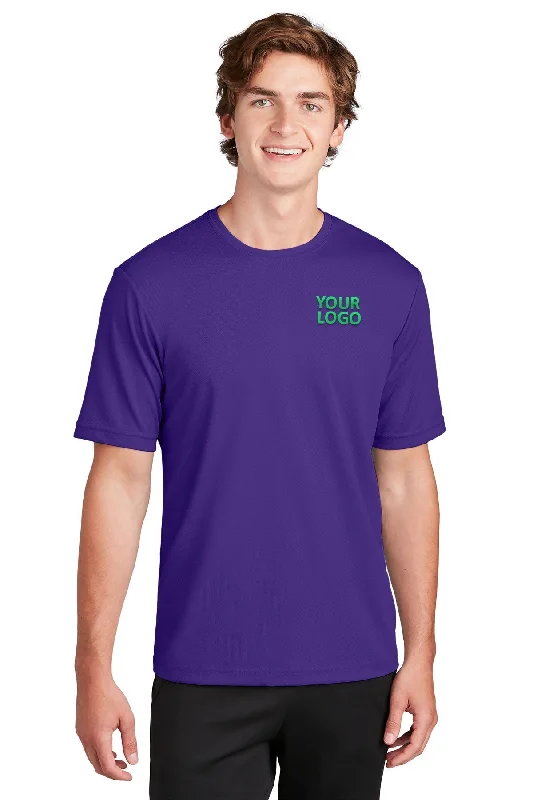 Sport-Tek PosiCharge Branded RacerMesh Tee's, Purple