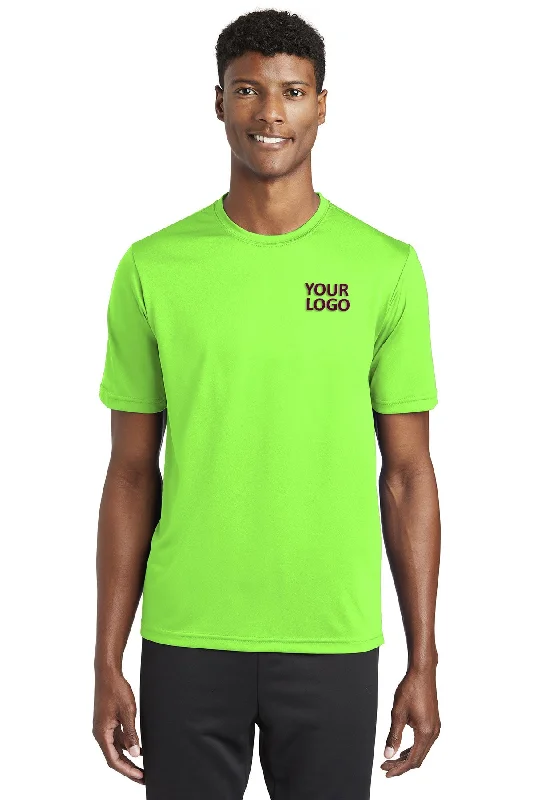 Sport-Tek PosiCharge Branded Tough Tee's, Neon Green