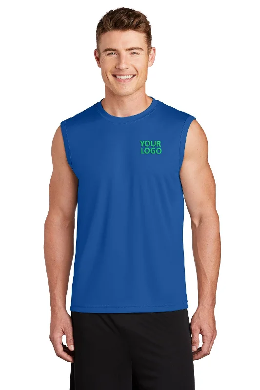 Sport-Tek Sleeveless PosiCharge Custom Competitor Tee's, True Royal