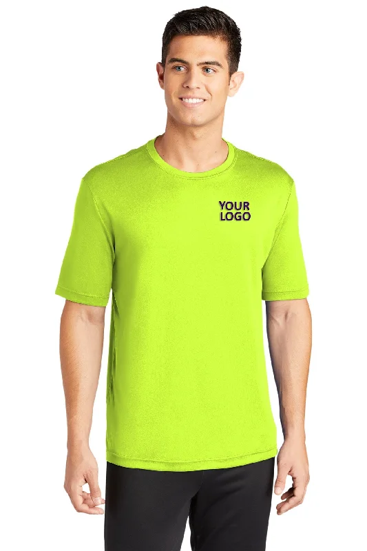 Sport-Tek Tall PosiCharge Customized Competitor Tee's, Neon Yellow