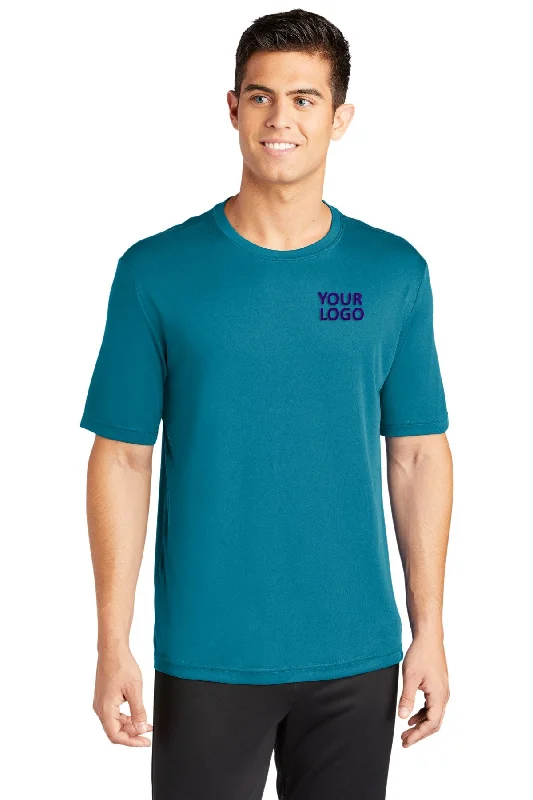 Sport-Tek Tall PosiCharge Branded Competitor Tee's, Tropic Blue