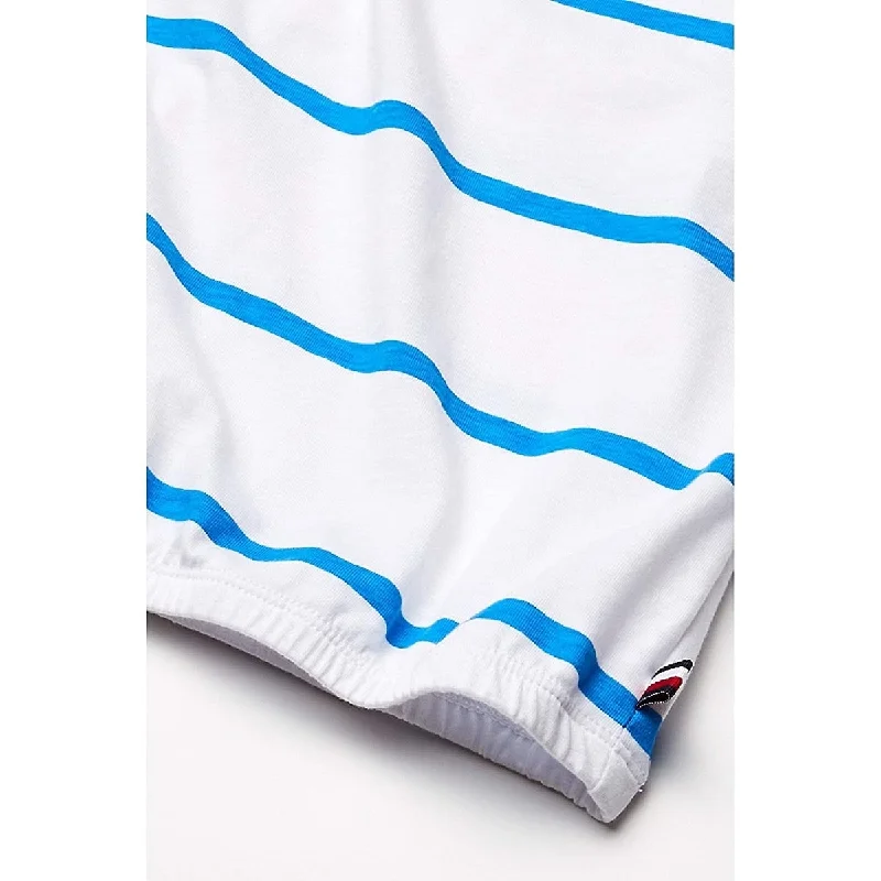 Tommy Hilfiger Kids Stripe Dolman Tee White Size 8-10