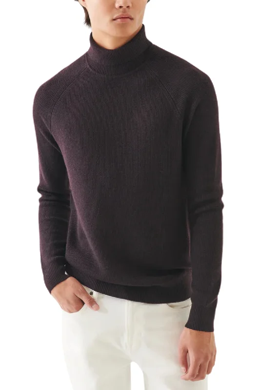 Merino Ribbed Turtleneck