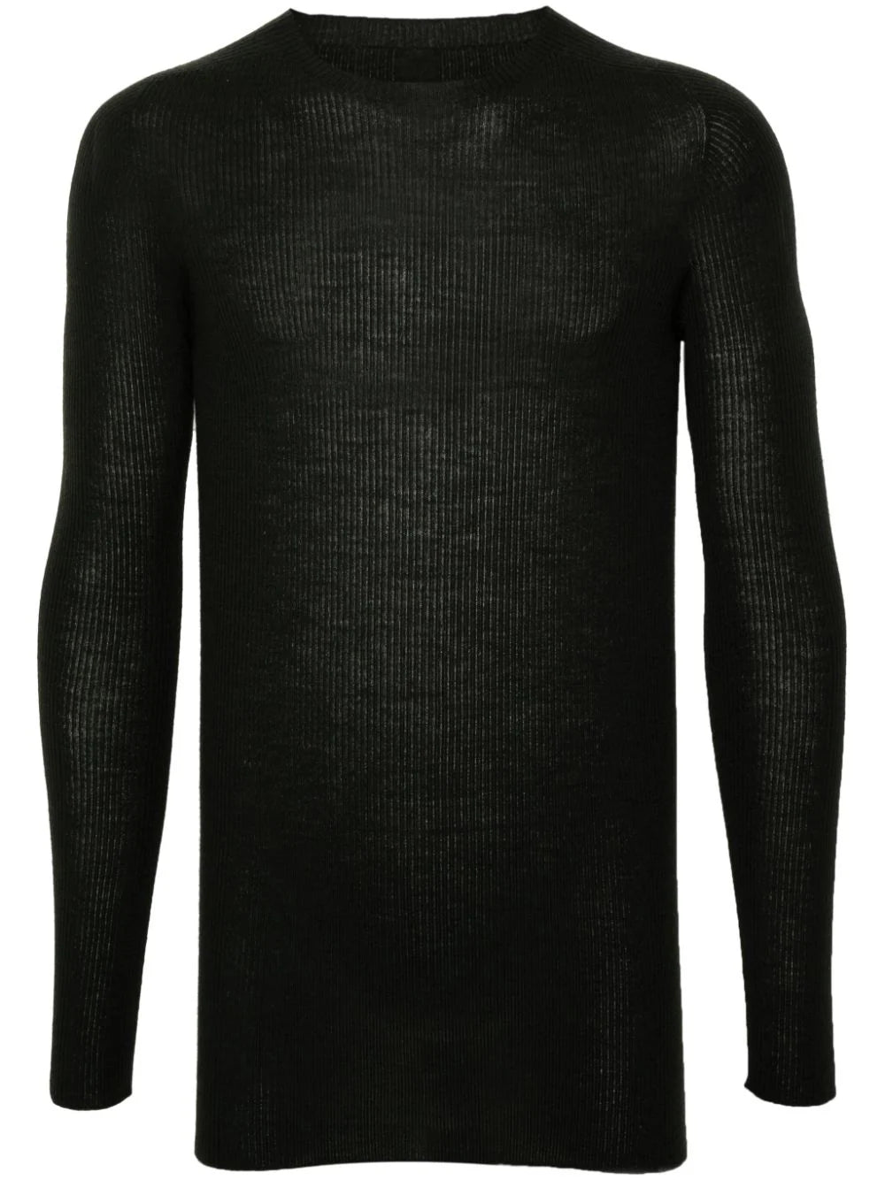 Ribbed-Knit Virgin Wool Jumper